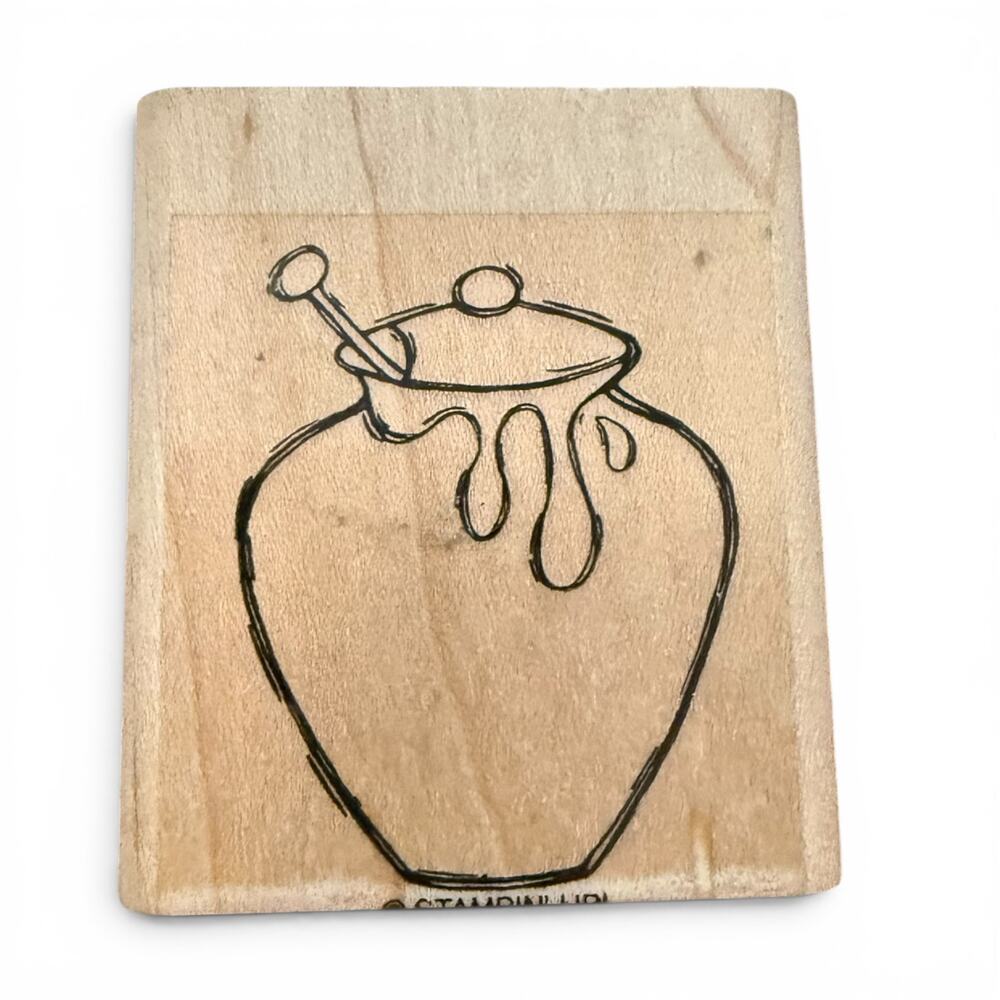 Stampin' Up! Honey Pot Rubber Stamp